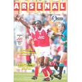 Arsenal v Ipswich Town official programme 11/09/1993 Carling Premiership