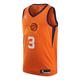 Men's Air Jordan NBA Retro Basketball Jersey/Vest SW Fan Edition 20 Season Knicks Phoenix Suns Paul No. 3 Orange