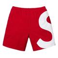 Supreme SS19 S Logo Short Side S logo Shorts Unisex Red