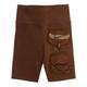 Men's Nike x Travis Scott Crossover SS22 Solid Color Multiple Pockets Sports Training Shorts Asia Edition Brown