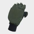 Windproof Cold Weather Convertible Mitt - Green