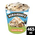 Ben & Jerry's Cookie Dough Vanilla Ice Cream Tub, 465ml