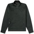 Fred Perry Men's Waxed Harrington Jacket Night Green