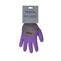 Get a Grip Ladies Gardening Gloves Lavender Size 8