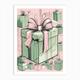Gift Boxes With Bows Art Print by Diggit Designs