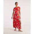 Joe Browns Elegant Red Maxi Dress