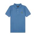 Lyle & Scott Boys Classic Polo Shirt - Blue Horizon, Blue, Size 9-10 Years