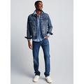 Levi's 501® Original Straight Fit Jeans - Stonewash 80684 - Blue, Stonewash 80684, Size 34, Inside Leg S=30 Inch, Men