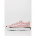 Vans Junior Girls Old Skool Trainer - Pink/White, Pink/White, Size 5.5 Older