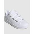 adidas Originals Unisex Kids Stan Smith Trainers - White/White, White/White, Size 10.5