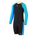 Speedo Boys Rash Top & Jammer Set - Black