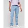 Levi's 501® Original Straight Fit Jeans - Canyon Moon - Light Blue, Stone Wash, Size 40, Inside Leg R=32 Inch, Men