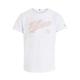Tommy Hilfiger Girls Hilfiger Script Short Sleeve T-shirt - White, White, Size Age: 6 Years, Women