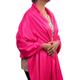 Hot Pink Cerise Pashmina Shawl, Fuchsia Scarves & Wraps in A Large Size Wholesale Retail With Hand Rolled Tassels Fair Trade