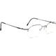 Silhouette Eyeglasses M7405/63 V 6054 Gunmetal Half Rim Metal Austria 49[]20 135