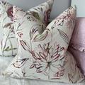 Pennington/Auburn By Voyage Maison Fabric Floral Weave - Jacquard Cushion Cover, Throw Pillow Double Sided Made in UK