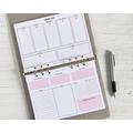 Dated Weekly Planner Inserts A5 | Horizontal Landscape Week Diary Page Refill Dated Calendar [Classicweek8]