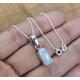 Ethiopian Opal 925 Sterling Silver Gemstone Chain Pendant with Or W/O Chain ~ October Month Birthstone Natural Stone Gift For Anniversary