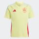 adidas Spain 24 Away Shirt Jnr - Pulse Yellow/Halo Mint / YL 13-14Y