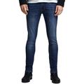 Jack And Jones Mens Liam 014 Skinny Jeans - Dark Blue - 28W x 32L