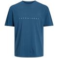 Jack And Jones Mens Star Short Sleeve T-Shirt - Ensign Blue - 2XL