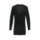 Premier Womens/Ladies Longline V Neck Cardigan (Black) - Size 12 UK