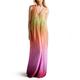 Ted Baker Womens Bettina Ombre Print Maxi Dress, Pink - Size 14 UK
