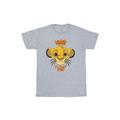 Disney Boys The Lion King Future T-Shirt (Sports Grey) - Light Grey Cotton - Size 9-11Y