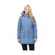 Regatta Womens Voltera Waterproof Insulated Parka Jacket - Blue - Size 14 UK