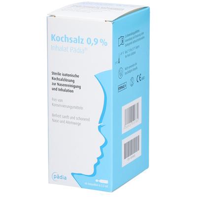 Kochsalz 0,9% Inhalat Pädia Ampullen 60x2,5 ml Image