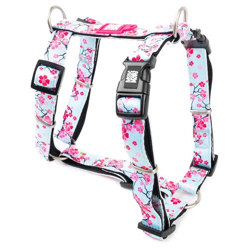 Max & Molly H-Geschirr Cherry Bloom S: 41-52cm Brustumfang Hund