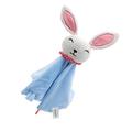 ibasenice 5 Pcs Soothing Towel Bunny Security Blanket Plush Toys for Bunnies Cartoon Plaything Kids Playset Cute Rattles Appeasing Toy Fiber Cotton Child Filling Bibs
