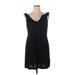 Old Navy Casual Dress - Party V Neck Sleeveless: Black Print Dresses - Women's Size X-Large