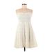 Pins and Needles Casual Dress: Ivory Dresses - Women's Size Medium