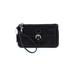 Coach Factory Leather Wristlet: Black Print Bags