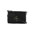 Kate Spade New York Leather Shoulder Bag: Pebbled Black Solid Bags