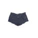 O'Neill Denim Shorts: Blue Print Bottoms - Women's Size 26 - Indigo Wash