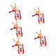 BESTonZON 5pcs Simulation Car Remote Control Toys for Toddlers Baby Remote Control Toy Kids Educational Toys Kid Vehicle Key Toy Kids Phone Toy Infant Red Electronic Components Gift Puzzle
