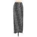 Tart Casual Maxi Skirt Long: Black Bottoms - Women's Size Medium