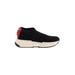 DKNY Sneakers: Slip-on Platform Casual Black Color Block Shoes - Women's Size 8 1/2 - Round Toe