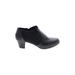 Croft & Barrow Ankle Boots: Black Solid Shoes - Women's Size 6 - Round Toe