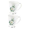 Garneck 2pcs Tea Mugs Juice Cup Travel Coffee Mug European Coffee Cup Ceramic Tea Cup Espresso Shot Glass Office Mug Pottery Coffee Mug Espresso Cups Ceramic Mugs Bone China Mug Ceramics