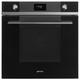 Smeg SFP6101TVN1 Linea Pyrolytic Multifunction Single Oven - BLACK