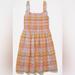 American Eagle Outfitters Dresses | Bnwt Ae Womens Summer Dream Smocked Tank Dress Plaid | Color: Red/Tan | Size: Xl