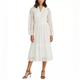 Ralph Lauren Dresses | Lauren Ralph Lauren Sheer White Lace Trim Maxi Dress Size 8 - Summer Dress | Color: White | Size: 8