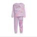 Disney Matching Sets | Disney 4t Little Mermaid Jogger Set | Color: Purple | Size: 4tg