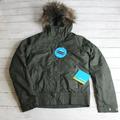 Columbia Jackets & Coats | Columbia Women's Winter Jacket Size L Green Faux Fur Hood | Color: Green | Size: L