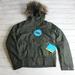 Columbia Jackets & Coats | Columbia Women's Winter Jacket Size L Green Faux Fur Hood | Color: Green | Size: L