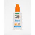 Garnier Ambre Solaire SPF 50+ Sensitive Advanced Hypoallergenic Sun Cream Spray 150ml-No colour