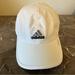 Adidas Accessories | Adidas Adizero Climacool Stretch Fit Hat Cap White One Size Osfm | Color: White | Size: Os